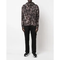 Abstract Print Hoodie