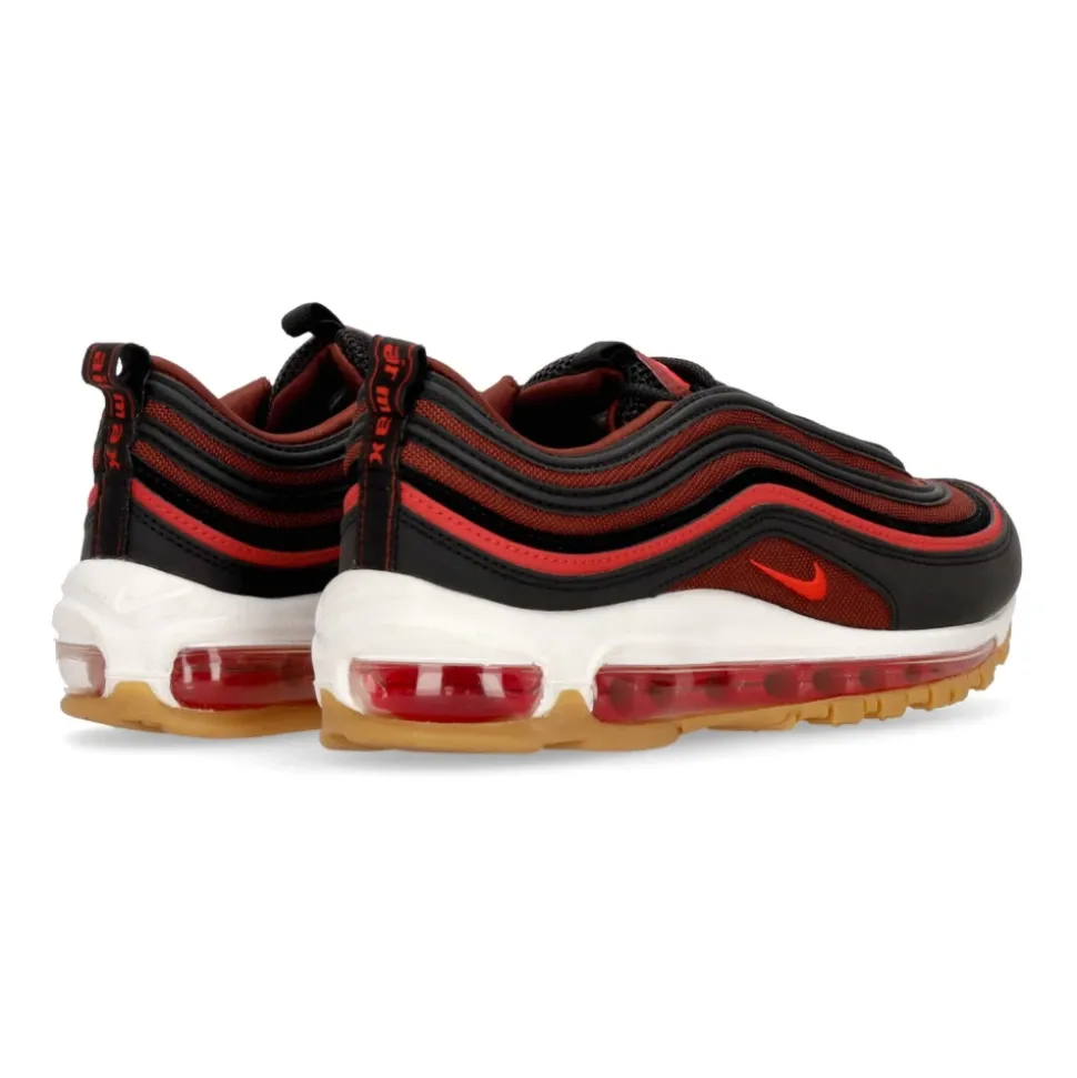 Air Max 97 Lage Sneaker Zwart/Rood/Wit