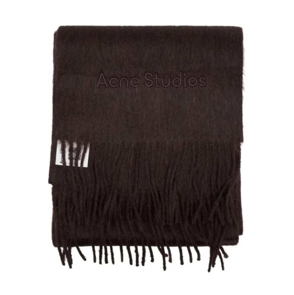 Alpaca Wool Logo Scarf