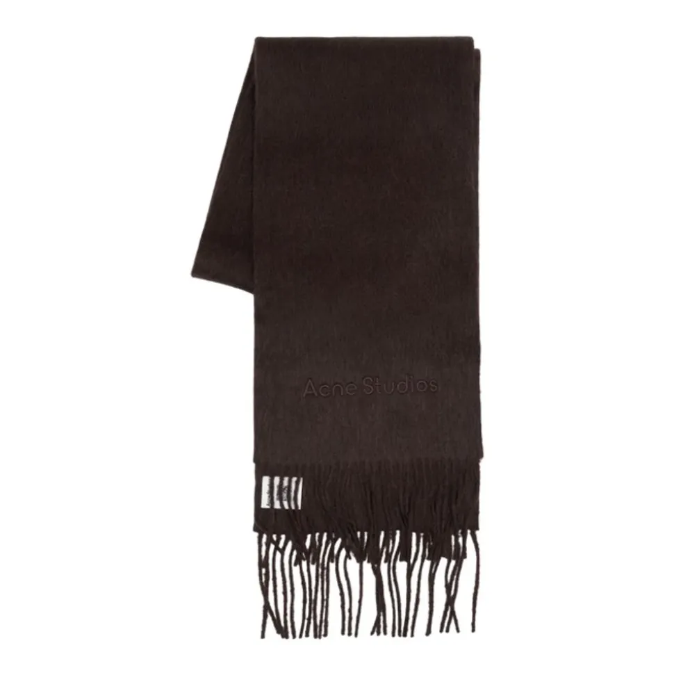 Alpaca Wool Logo Scarf