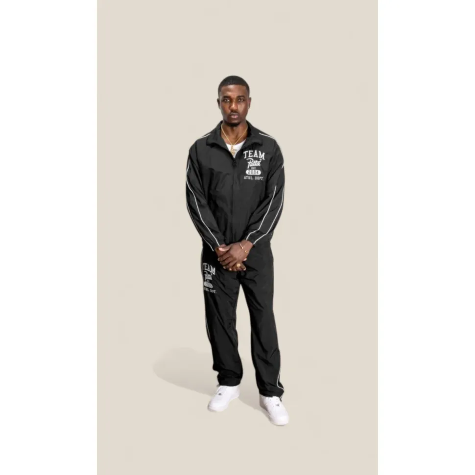 Athletic Nylon Track Jacket