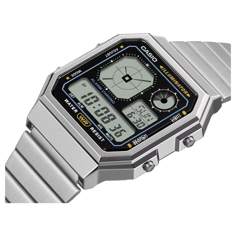A130WE-1AEF Digitale Vintage Horloge