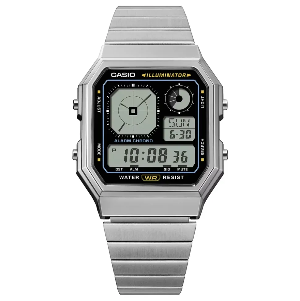 A130WE-1AEF Digitale Vintage Horloge
