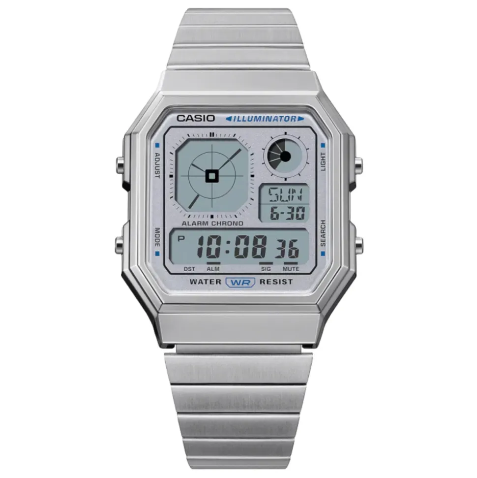 A130WE-7AEF Klassieke Kast met Digitale Weergave en Metalen Armband