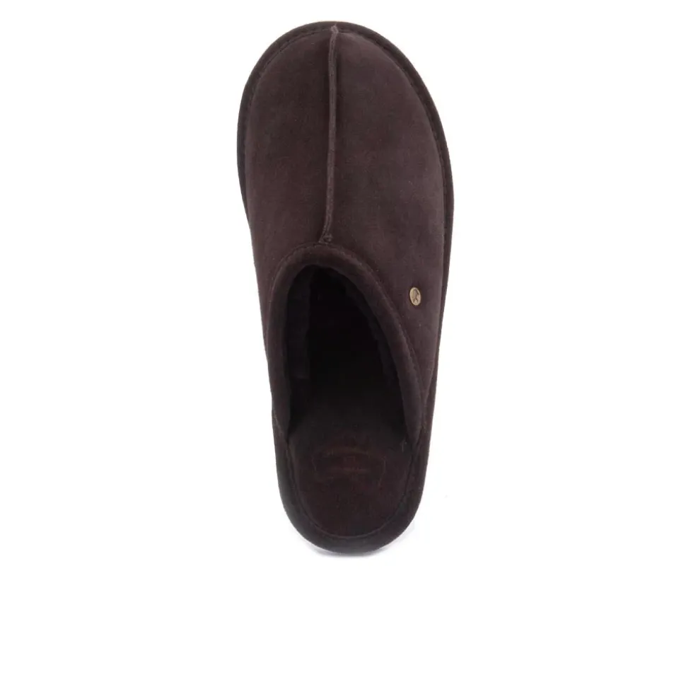 Barron Heren Suède Pantoffels