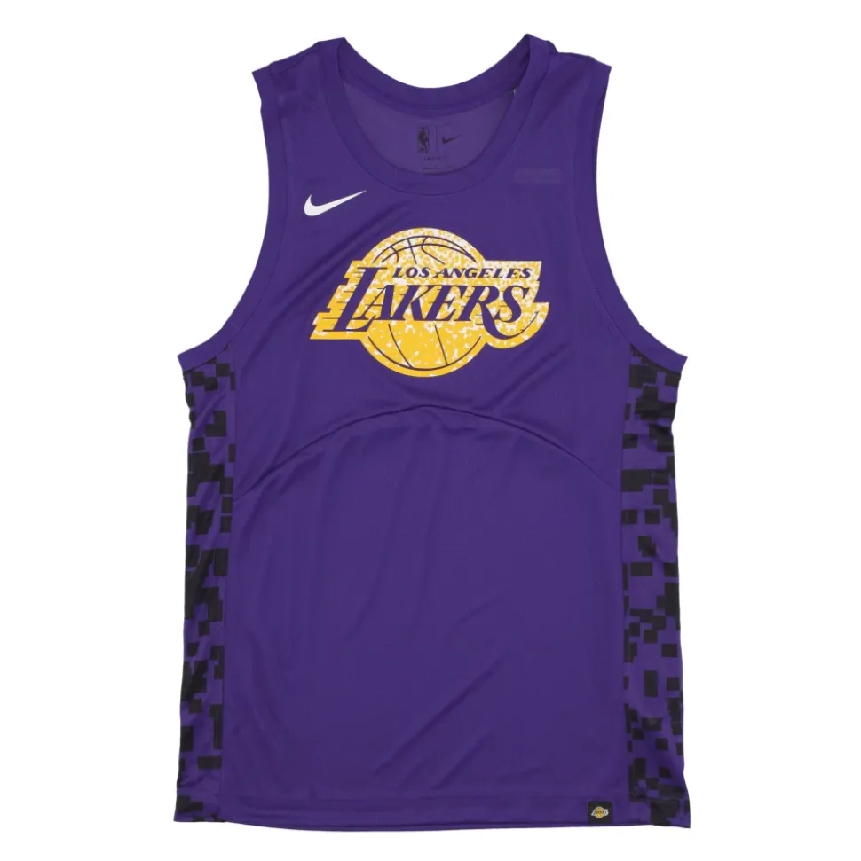 Basketbalshirt Los Angeles Lakers Paars