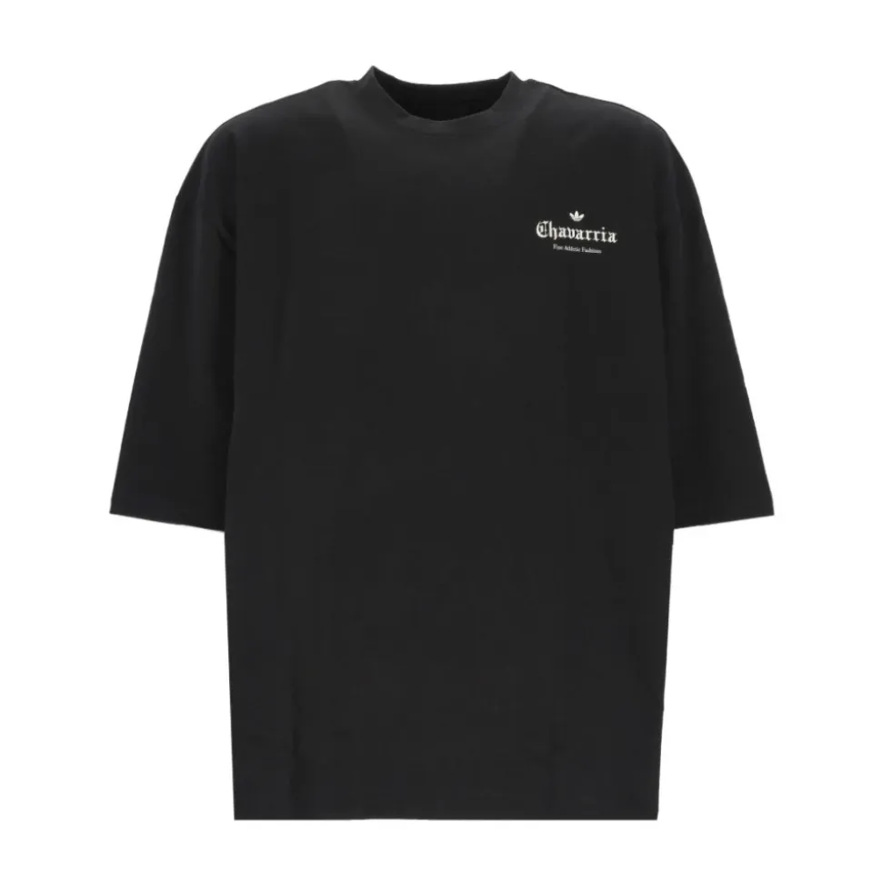 Bedrukt katoenen T-shirt
