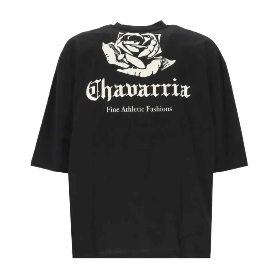 Bedrukt katoenen T-shirt