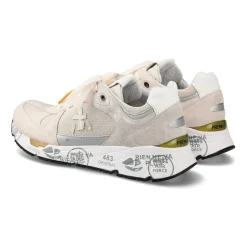 Beige Sneaker Mase Suède Leer