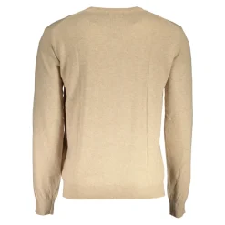 Beige Trui Lange Mouwen Heren