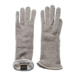 Beige Cashmere Revers Handschoenen
