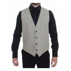Beige Classic Fit Vest