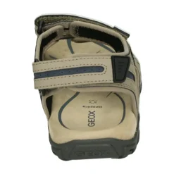 Beige Leren Sandalen