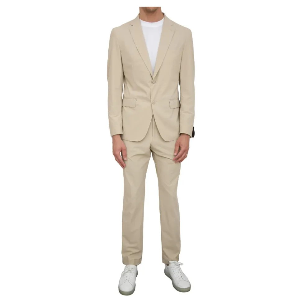 Beige Pak voor Heren