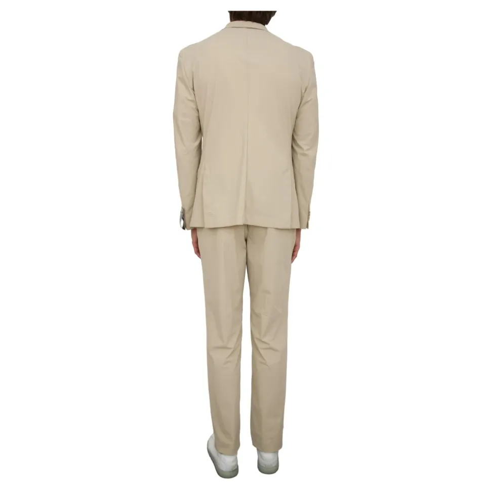 Beige Pak voor Heren