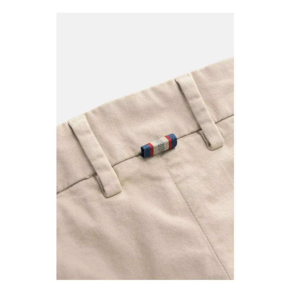 Beige Slim Fit Chino Broek Torino