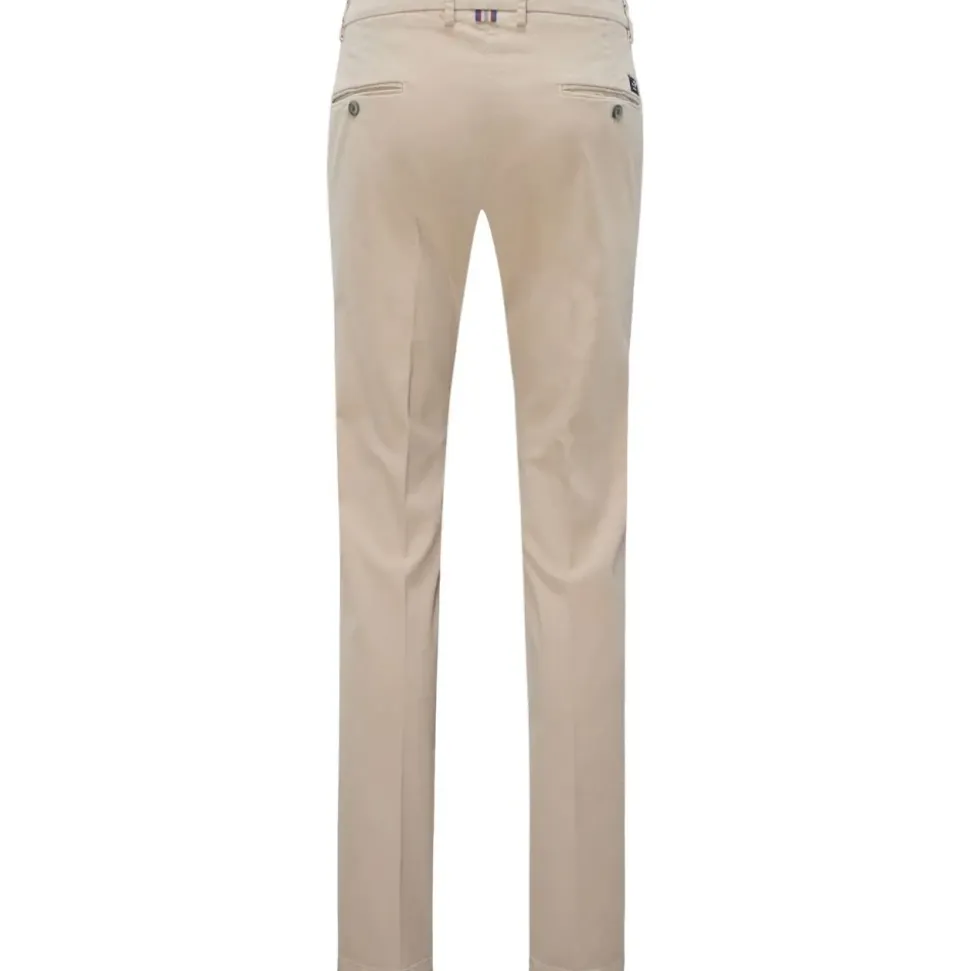Beige Slim Fit Chino Broek Torino