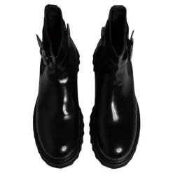 Belted Logo Chelsea Boots