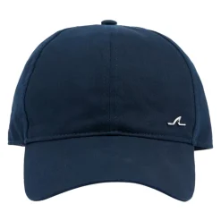 Blauwe Katoenen Baseballpet met Haaienvin