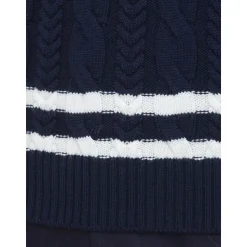 Blauwe Ronde Hals Trui