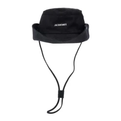 Blauwe Bucket Hat met Logo Lettering