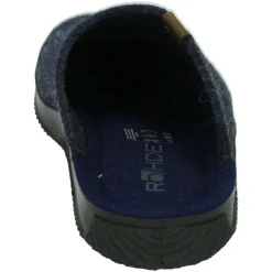 Blauwe Heren Pantoffels G Breedte