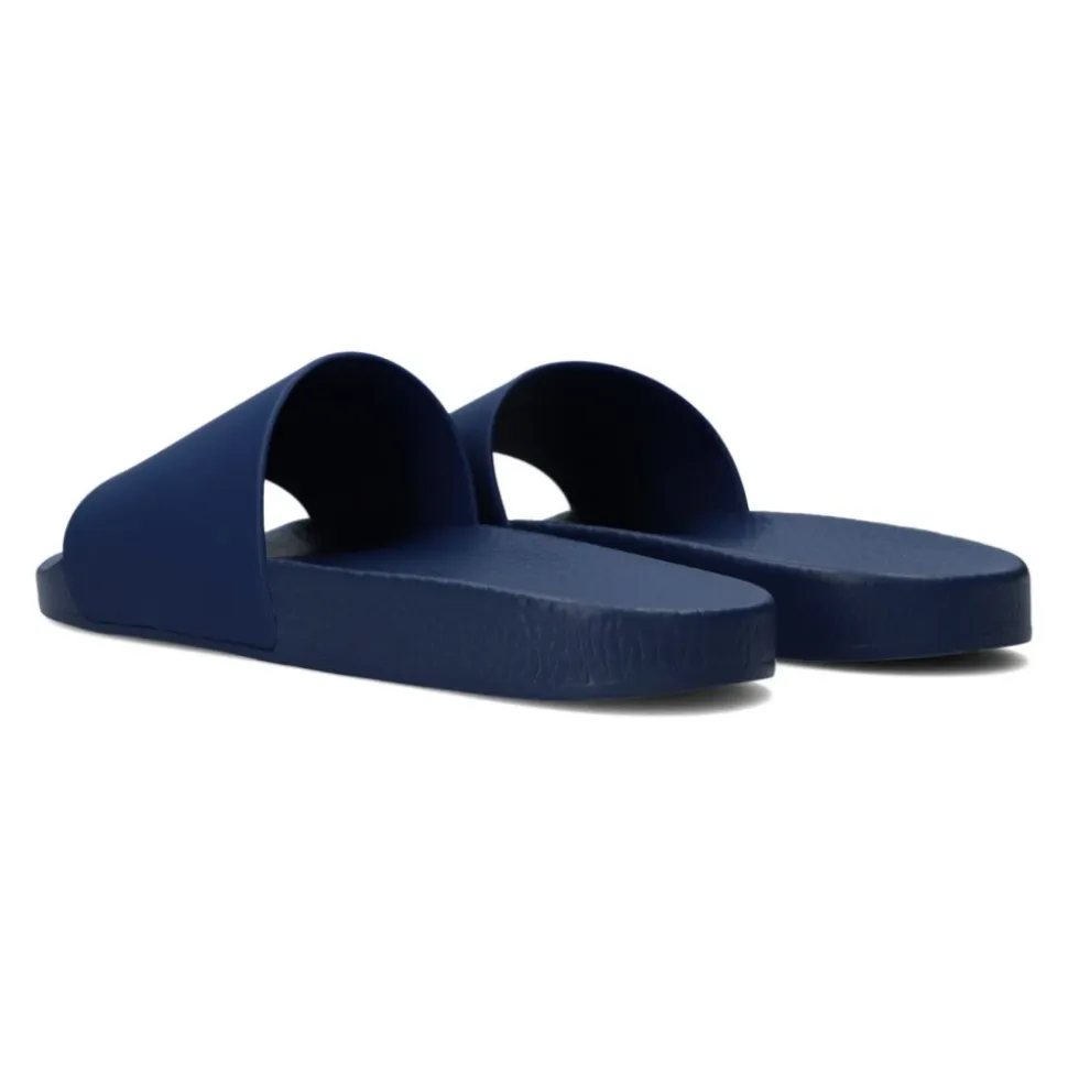 Blauwe Slide Sandalen voor Heren
