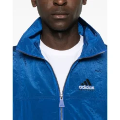 Blauwe Stijlvolle Jas voor Mannen