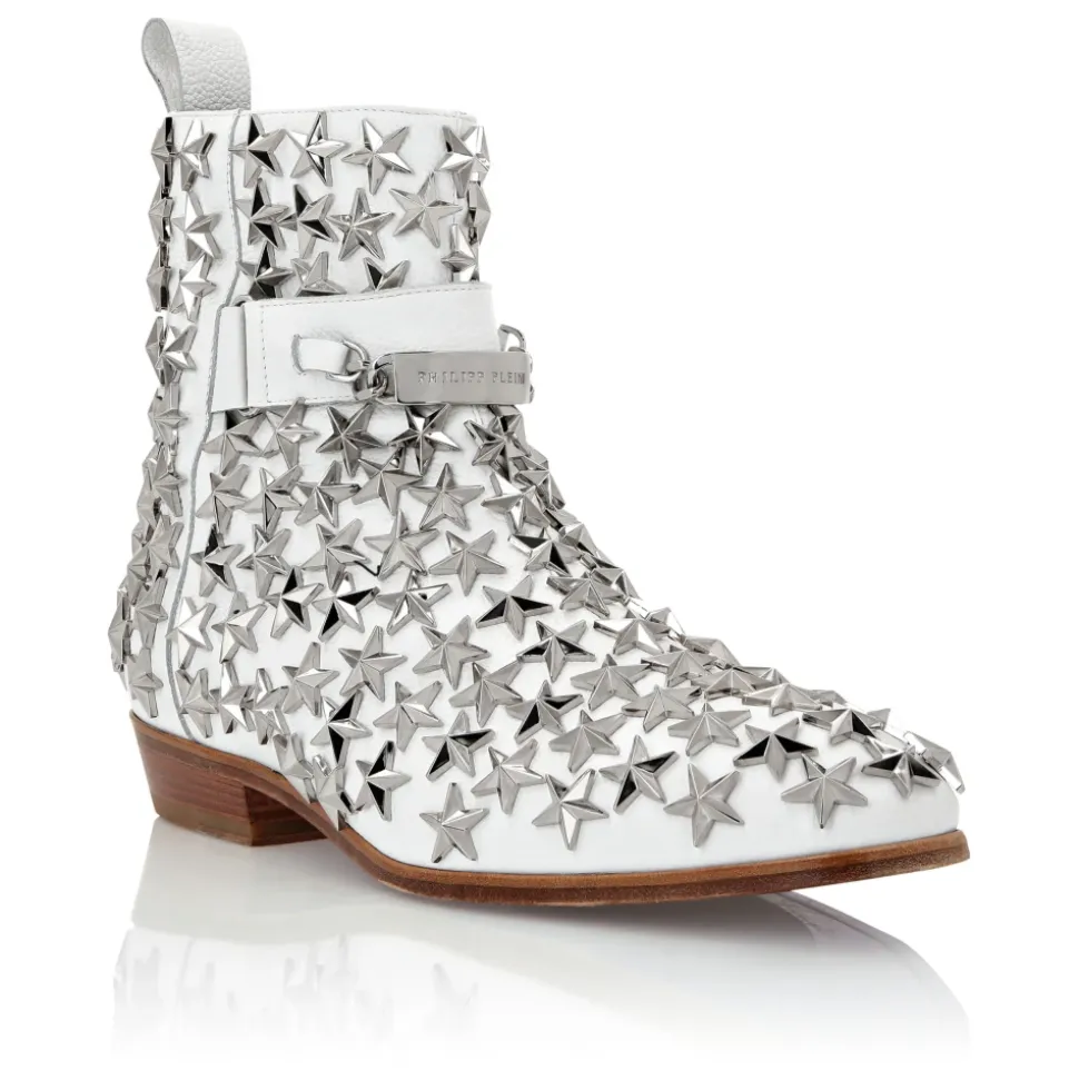 Boots Mid Flat Stars
