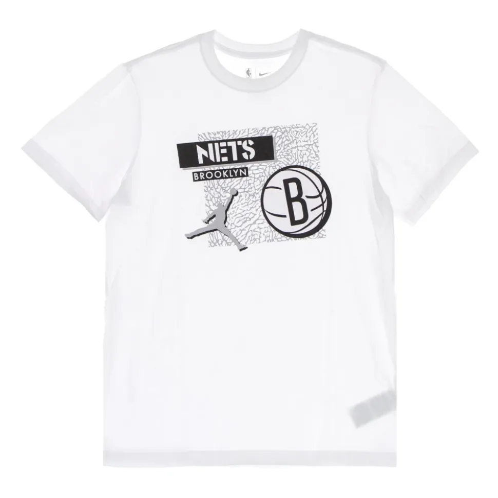 Brooklyn Nets Basketbal Tee Wit