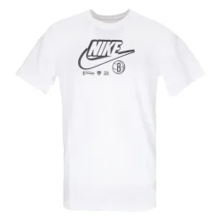 Brooklyn Nets Logo Tee Wit