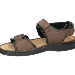 Bruine leren sandalen RAFE