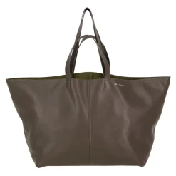 Bruine leren tas