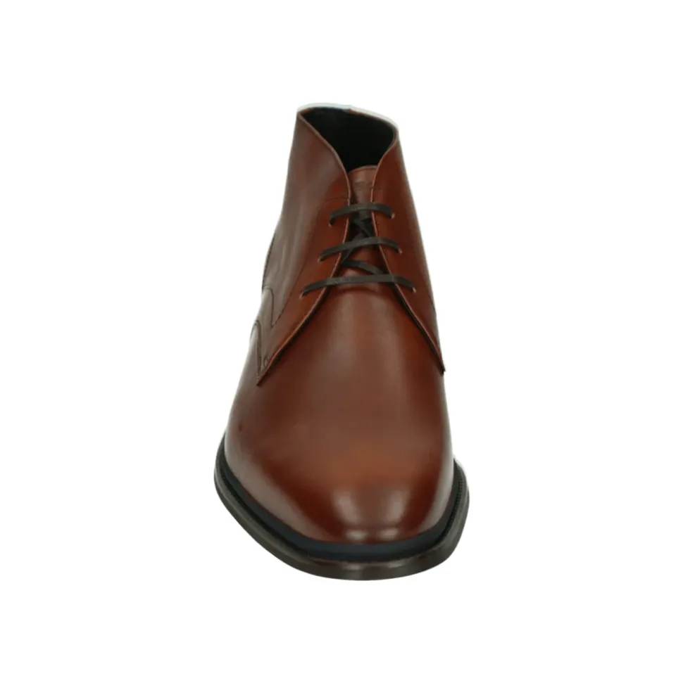 Bruine Business Mid Schoenen