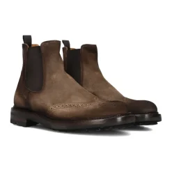 Bruine Chelsea Boots Bristol Stijl