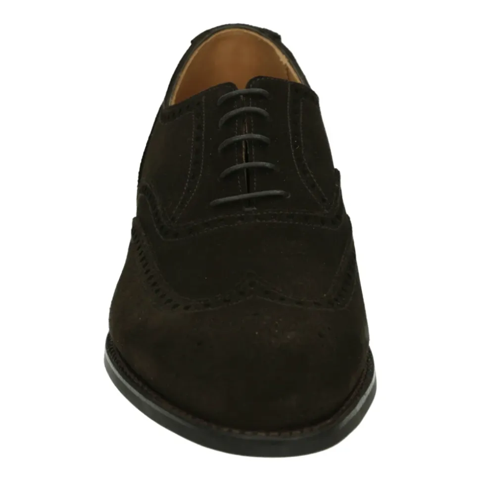 Bruine Suède Business Schoenen