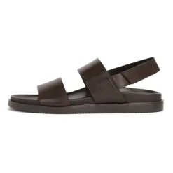 Bruin leren herensandalen