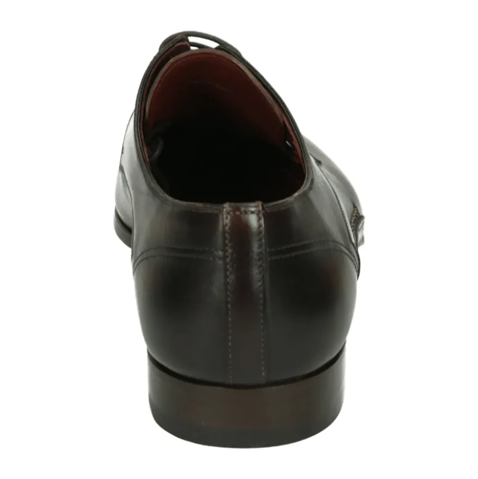 Bruin leren zakelijke schoenen
