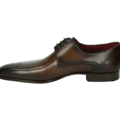 Bruin leren zakelijke schoenen