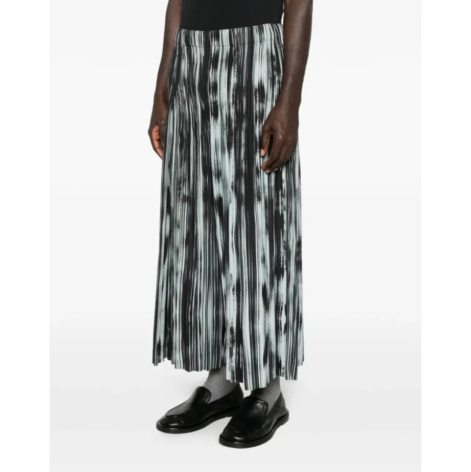 Brushstroke Stripe Trousers