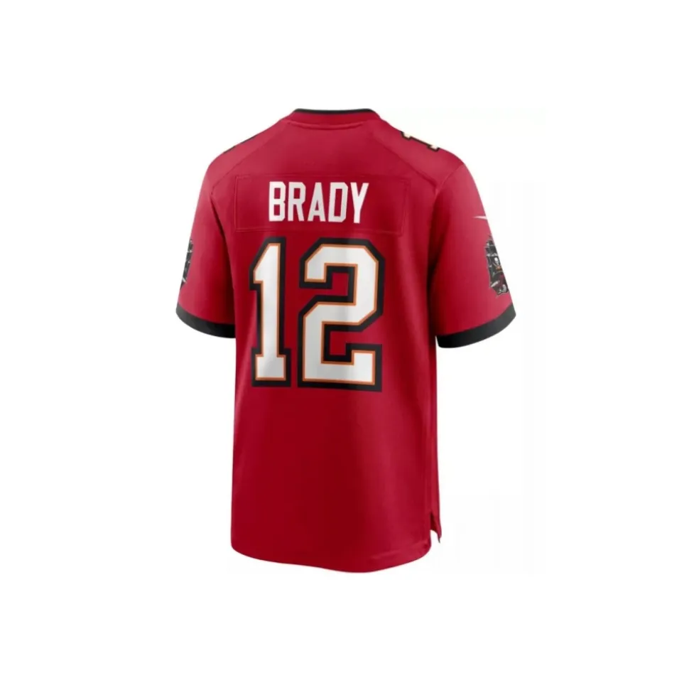 Buccaneers 12 Brady NFL Jersey