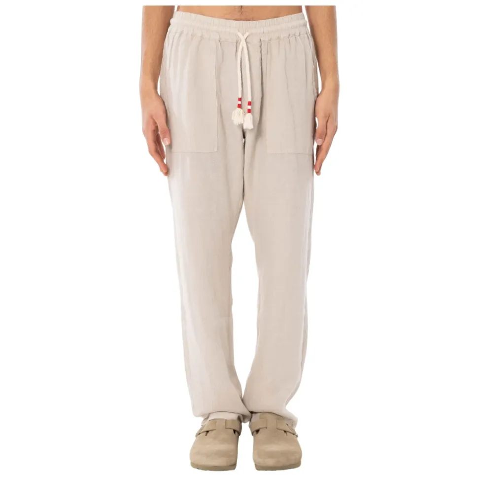 Calais Linen Drawstrings Pants