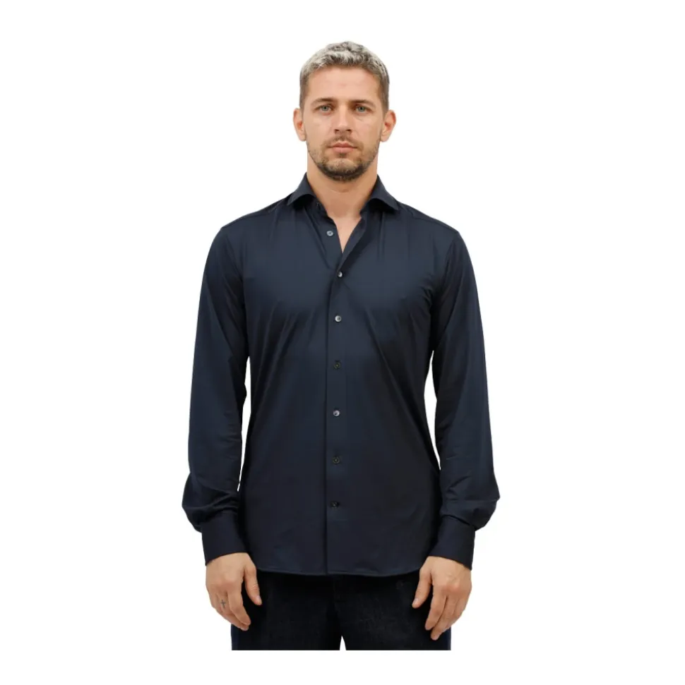 Camicia Rossini Radical Fit overhemd van technische stof, strijkvrij