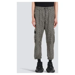 Cargo broek met monogram