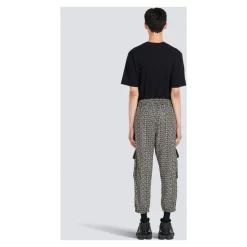 Cargo broek met monogram