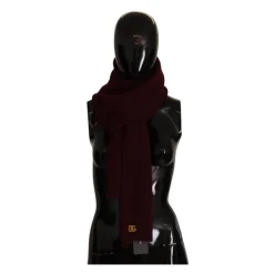 Cashmere Logo Wrap Sjaal Gebreide Sjaal