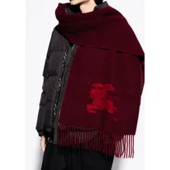 Cashmere Sjaal Met Franjes