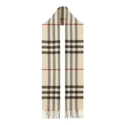 Check Cashmere Sjaal