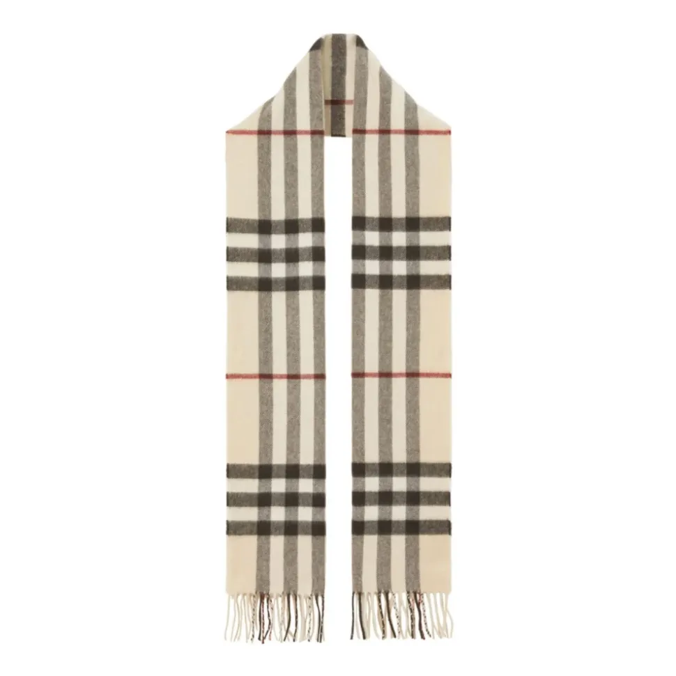 Check Cashmere Sjaal