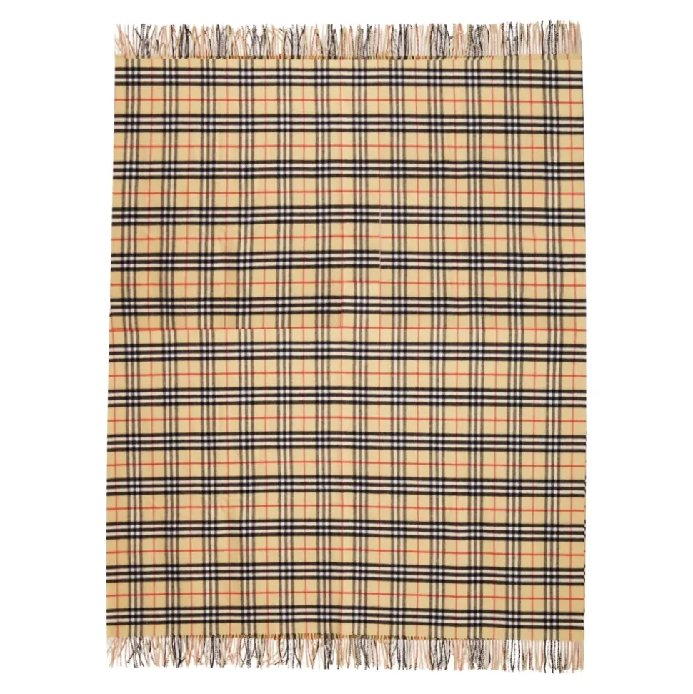 Check Cashmere Sjaal